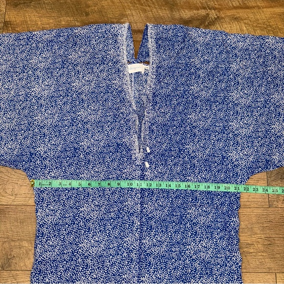 Walker & Wade Hand Beaded Mallorca Kaftan in Royal Blue - Picture 14 of 16